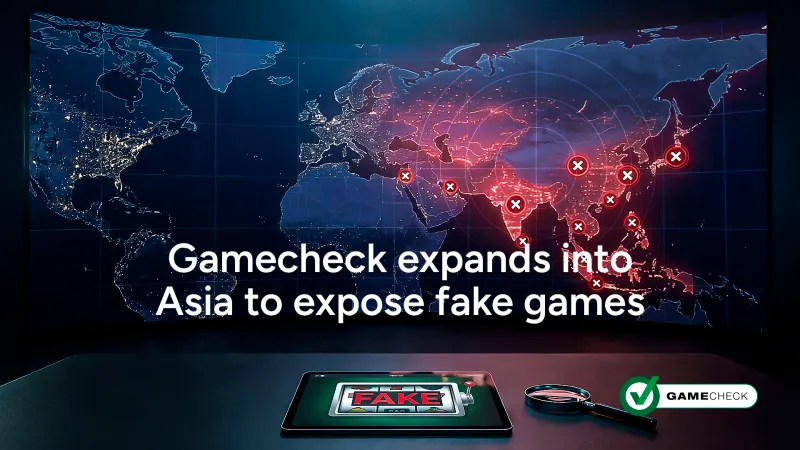 Gamecheck si espande in Asia per smascherare i giochi falsi